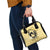 Personalized Kentucky Horse Racing Shoulder Handbag Beauty and The Horse Yellow Version LT01