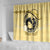 Personalized Kentucky Horse Racing Shower Curtain Beauty and The Horse Yellow Version LT01