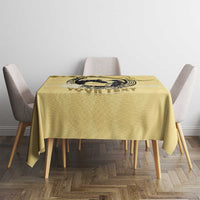 Personalized Kentucky Horse Racing Tablecloth Beauty and The Horse Yellow Version LT01
