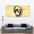 Personalized Kentucky Horse Racing Tapestry Beauty and The Horse Yellow Version LT01