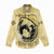 Personalized Kentucky Horse Racing Women Casual Shirt Beauty and The Horse Yellow Version LT01