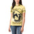 Personalized Kentucky Horse Racing Women Polo Shirt Beauty and The Horse Yellow Version LT01