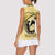 Personalized Kentucky Horse Racing Women Sleeveless Polo Shirt Beauty and The Horse Yellow Version LT01