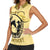 Personalized Kentucky Horse Racing Women Sleeveless Polo Shirt Beauty and The Horse Yellow Version LT01