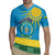 Personalized Rwanda Rugby Jersey Coat of Arms With African Pattern - Wonder Print Shop