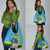Rwanda Independence Day Grocery Bag Leopard With Roses