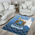 Somalia Independence Day 2024 Area Rug Somali Star Leopard Mix African Pattern - Wonder Print Shop