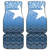 Somalia Independence Day 2024 Car Mats Somali Star Leopard Mix African Pattern - Wonder Print Shop