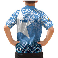 Personalized Somalia Independence Day 2024 Family Matching Mermaid Dress and Hawaiian Shirt Somali Star Leopard Mix African Pattern - Wonder Print Shop