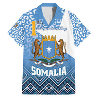 Personalized Somalia Independence Day 2024 Family Matching Mermaid Dress and Hawaiian Shirt Somali Star Leopard Mix African Pattern - Wonder Print Shop