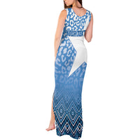 Personalized Somalia Independence Day 2024 Tank Maxi Dress Somali Star Leopard Mix African Pattern - Wonder Print Shop