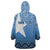Personalized Somalia Independence Day 2024 Wearable Blanket Hoodie Somali Star Leopard Mix African Pattern - Wonder Print Shop