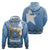 Personalized Somalia Independence Day 2024 Zip Hoodie Somali Star Leopard Mix African Pattern - Wonder Print Shop