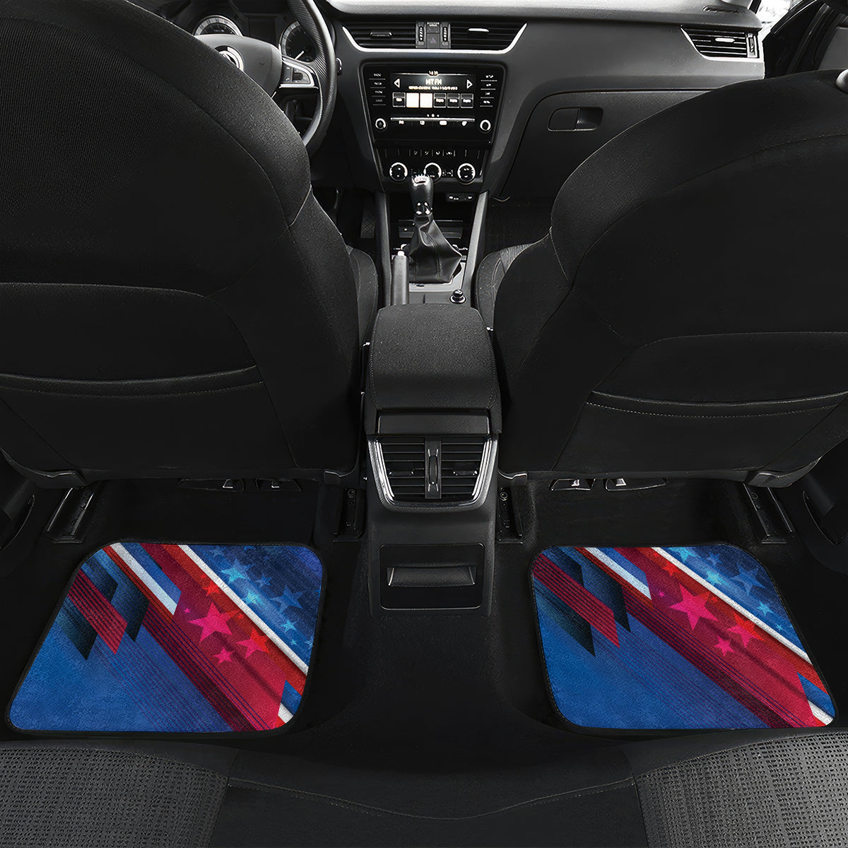 USA Independence Day 2024 Car Mats United States Eagle - Wonder Print Shop