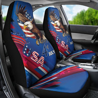 USA Independence Day 2024 Car Seat Cover United States Eagle - Wonder Print Shop