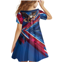 Personalized USA Independence Day 2024 Family Matching Mermaid Dress and Hawaiian Shirt United States Eagle - Wonder Print Shop