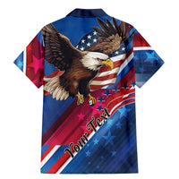 Personalized USA Independence Day 2024 Family Matching Mermaid Dress and Hawaiian Shirt United States Eagle - Wonder Print Shop