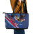 USA Independence Day 2024 Leather Tote Bag United States Eagle
