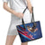 USA Independence Day 2024 Leather Tote Bag United States Eagle - Wonder Print Shop