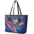 USA Independence Day 2024 Leather Tote Bag United States Eagle - Wonder Print Shop