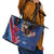USA Independence Day 2024 Leather Tote Bag United States Eagle - Wonder Print Shop