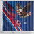 USA Independence Day 2024 Shower Curtain United States Eagle