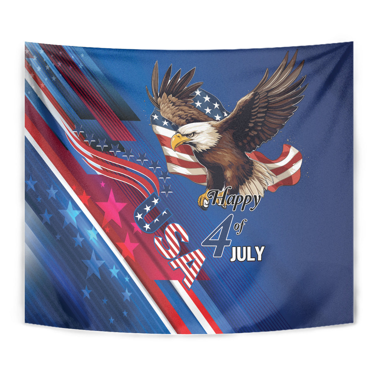 USA Independence Day 2024 Tapestry United States Eagle - Wonder Print Shop