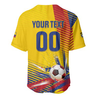Custom Colombia 2026 World Football Baseball Jersey Los Cafeteros Go Champion