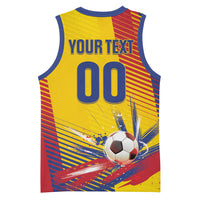 Custom Colombia 2026 World Football Basketball Jersey Los Cafeteros Go Champion