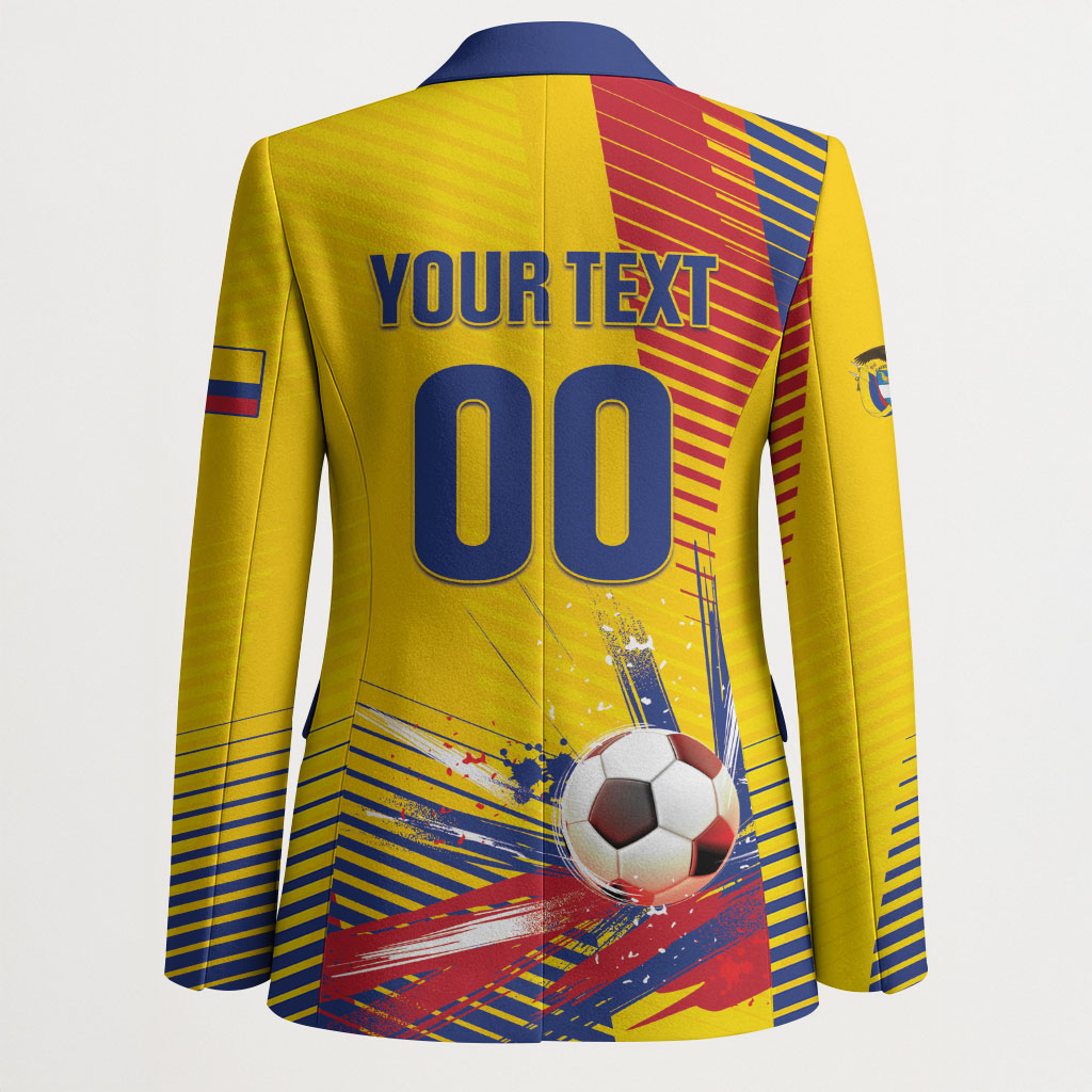 Custom Colombia 2026 World Football Blazer Los Cafeteros Go Champion