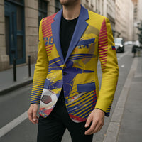 Custom Colombia 2026 World Football Blazer Los Cafeteros Go Champion