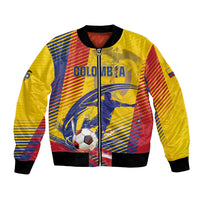 Custom Colombia 2026 World Football Bomber Jacket Los Cafeteros Go Champion