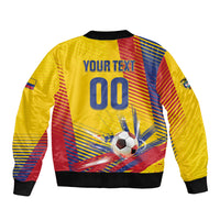 Custom Colombia 2026 World Football Bomber Jacket Los Cafeteros Go Champion