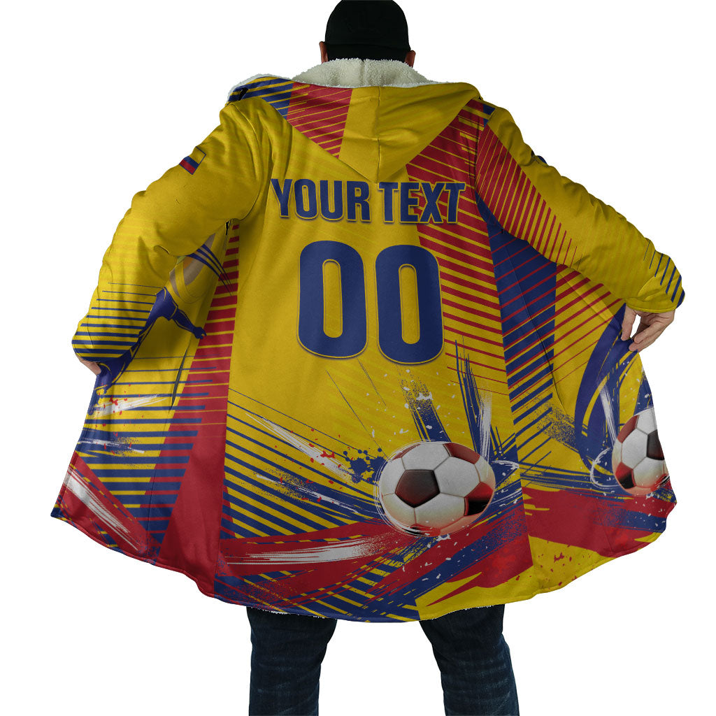 Custom Colombia 2026 World Football Cloak Los Cafeteros Go Champion