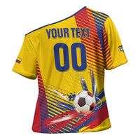 Custom Colombia 2026 World Football Cross Shoulder Shirt Los Cafeteros Go Champion