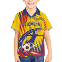 Custom Colombia 2026 World Football Hawaiian Shirt Los Cafeteros Go Champion