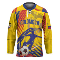 Custom Colombia 2026 World Football Hockey Jersey Los Cafeteros Go Champion
