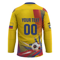 Custom Colombia 2026 World Football Hockey Jersey Los Cafeteros Go Champion