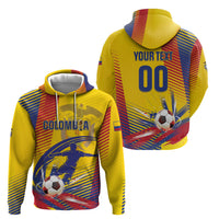 Custom Colombia 2026 World Football Hoodie Los Cafeteros Go Champion