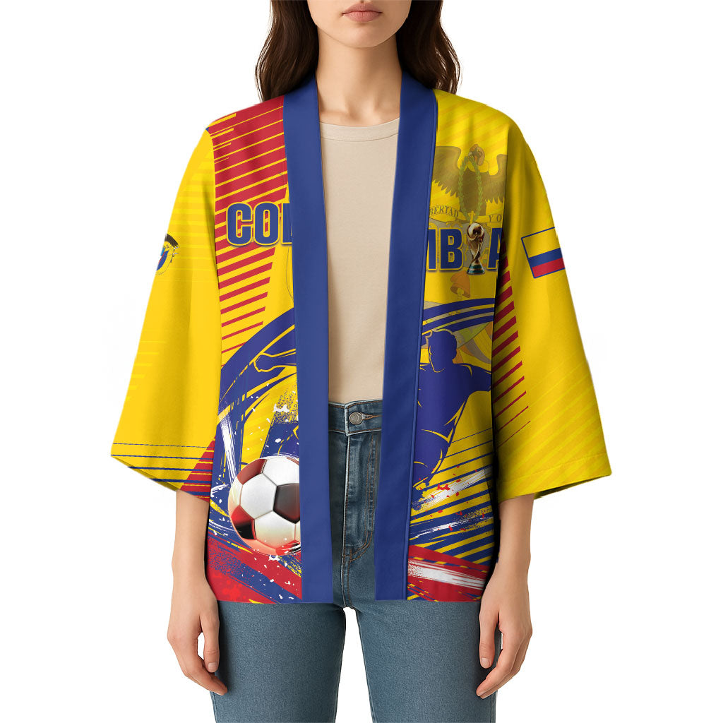 Custom Colombia 2026 World Football Kimono Los Cafeteros Go Champion