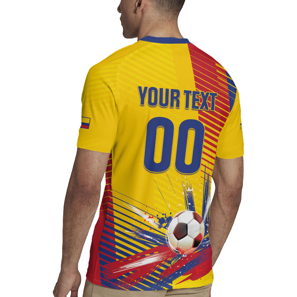 Custom Colombia 2026 World Football Rugby Jersey Los Cafeteros Go Champion