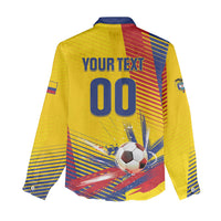 Custom Colombia 2026 World Football Women Casual Shirt Los Cafeteros Go Champion