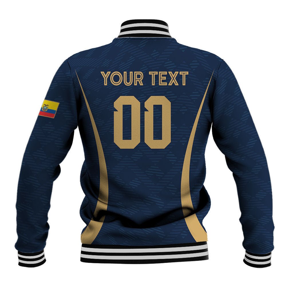 Custom Ecuador 2026 World Football Baseball Jacket La Tri Go Champion