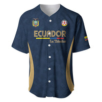 Custom Ecuador 2026 World Football Baseball Jersey La Tri Go Champion
