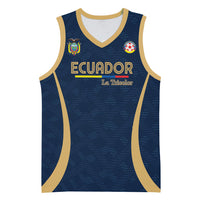 Custom Ecuador 2026 World Football Basketball Jersey La Tri Go Champion