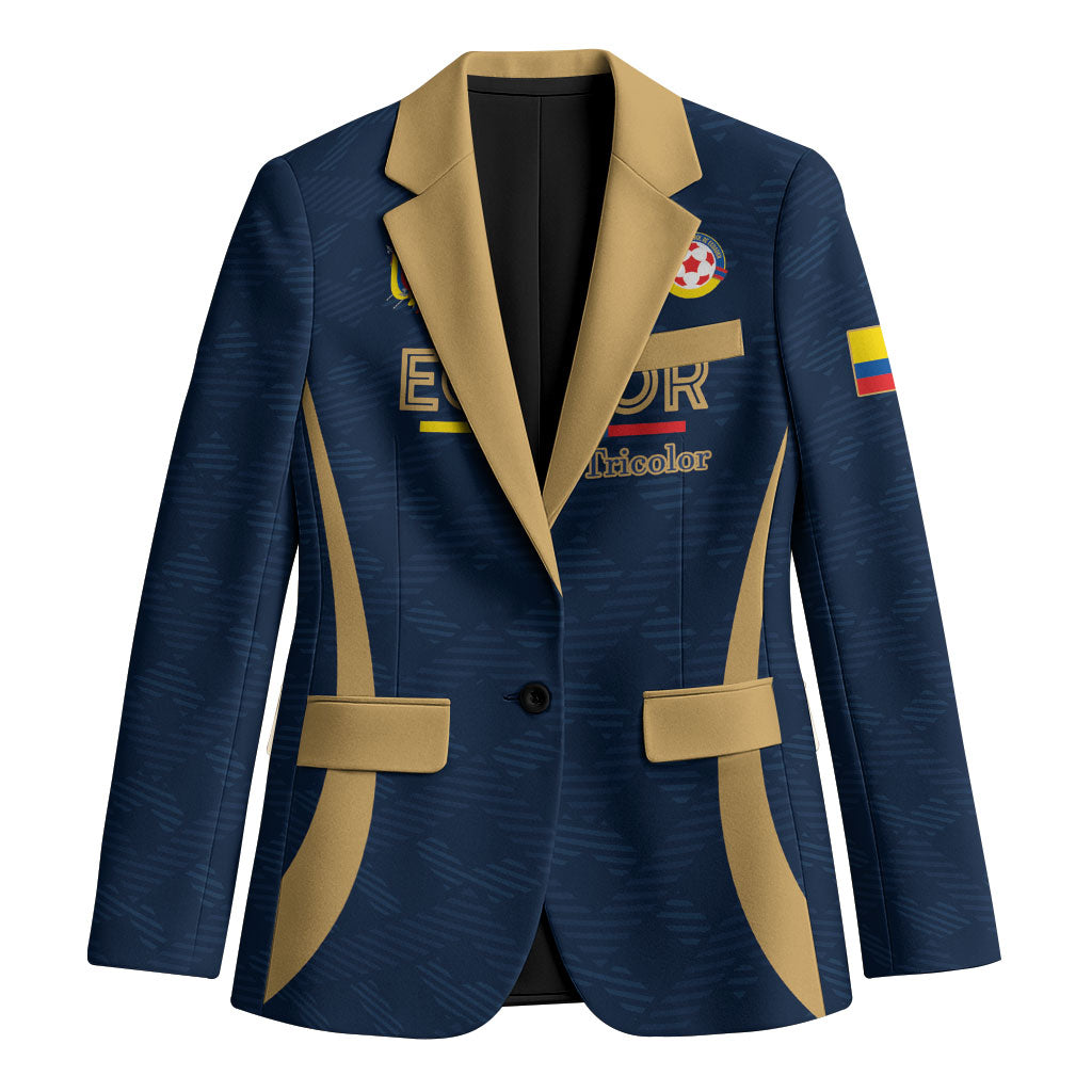 Custom Ecuador 2026 World Football Blazer La Tri Go Champion