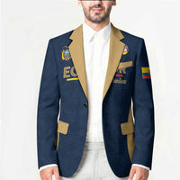 Custom Ecuador 2026 World Football Blazer La Tri Go Champion