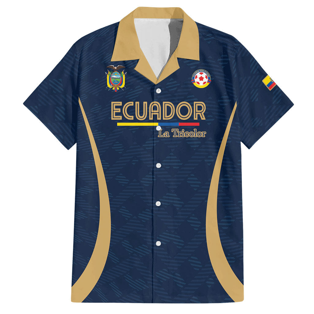 Custom Ecuador 2026 World Football Hawaiian Shirt La Tri Go Champion