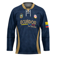 Custom Ecuador 2026 World Football Hockey Jersey La Tri Go Champion