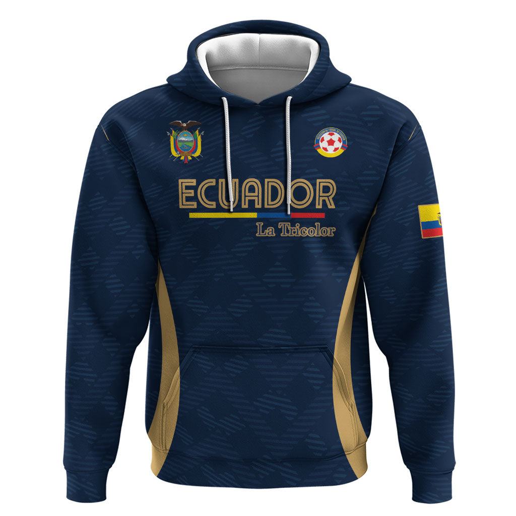 Custom Ecuador 2026 World Football Hoodie La Tri Go Champion